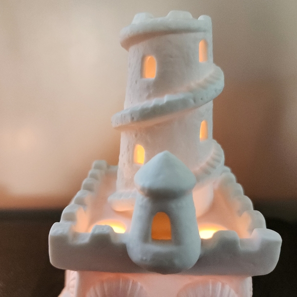 PartyLite Sandcastle #P7306 Tealight Candle Holder With Original Box & Packaging - Picture 4 of 16